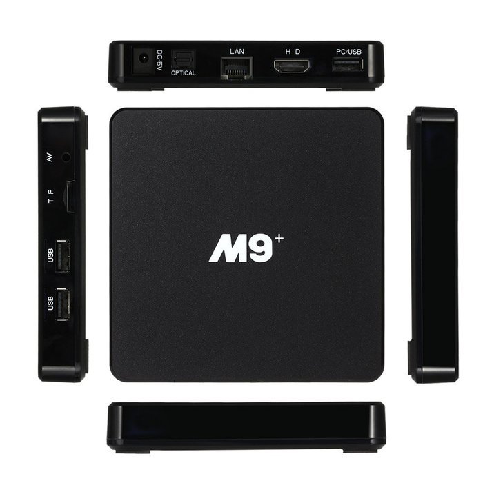 Vipwind M9+ Android 5.1 TV Box Amlogic S905 Quad Core 64bit 1G/8G KODI XBMC UHD 4K 3D LAN WiFi DLNA Airplay Miracast... N2