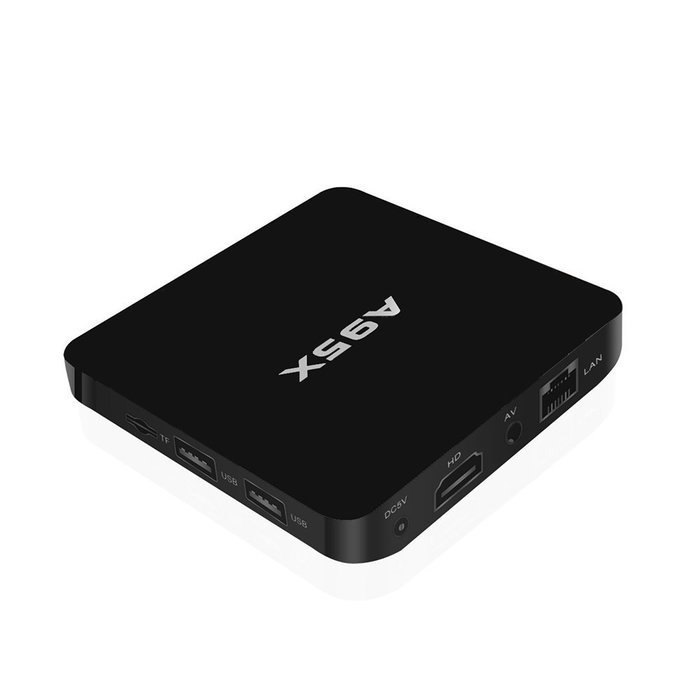 YESER A95X Android TV BOX Kodi 15.2 XBMC 4K*2K HD H.265 1080P Wifi Fully Loaded Amlogic S905 Cortex 5-Core A53... N3