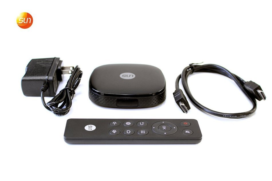 SunTV Latest Set-top TV/Monitor Box, Quad-Core Chinese Streaming Media Player N6