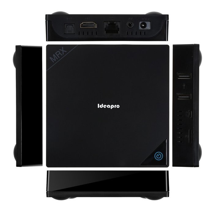 Ideapro&reg; Android TV Box Amlogic S905 64bit Android 5.1 RAM 2Gb Support UHD 4K FHD 1080P 2.4G/5.8G Wifi LAN Unlocked... N2