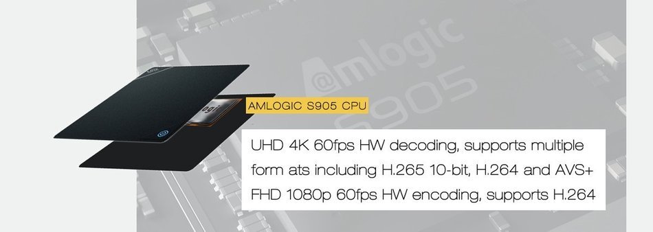 Ideapro&reg; Android TV Box Amlogic S905 64bit Android 5.1 RAM 2Gb Support UHD 4K FHD 1080P 2.4G/5.8G Wifi LAN Unlocked... N7