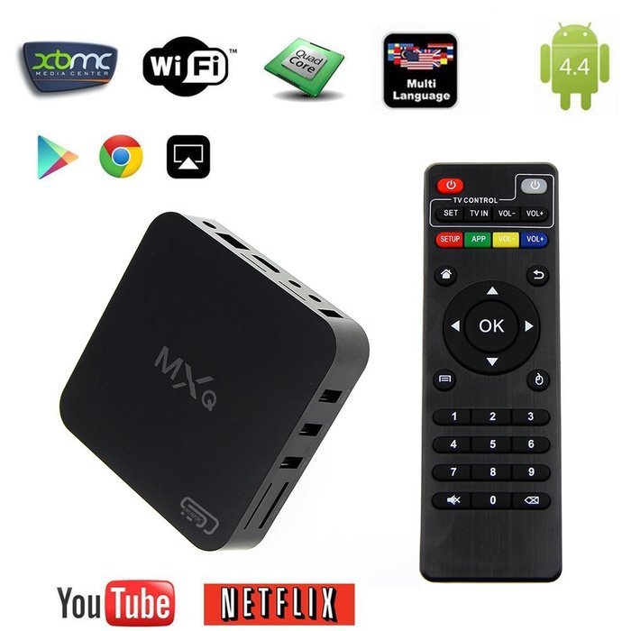 AUBBC S805 Smart TV BOX Android XBMC Quad Core KODI 1080 Media Player Keyboard N2