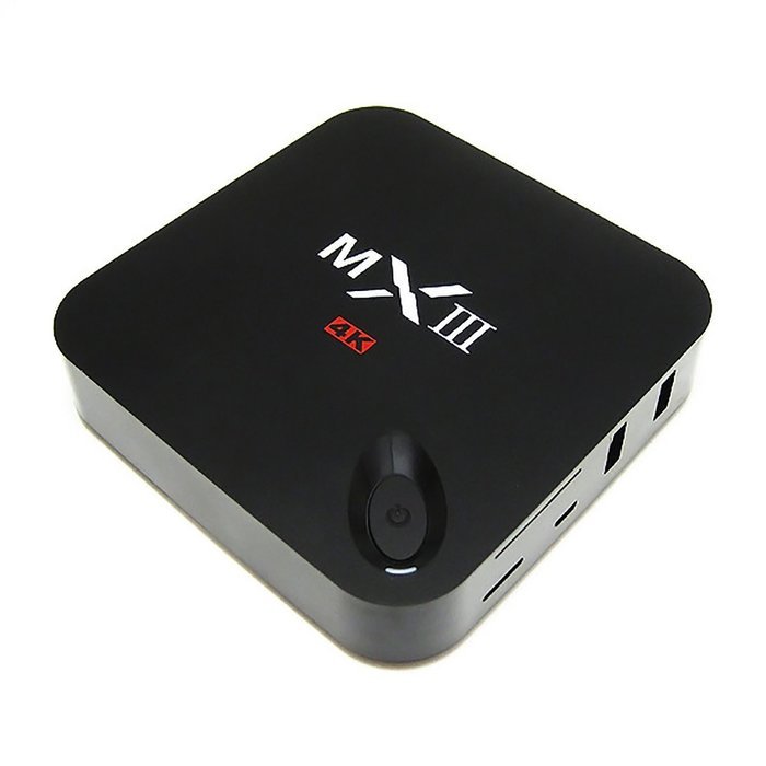 JUSHENG MXIII MX3 Quad Core Amlogic S812 Cortex A9 2GB/8GB Android 4.4 TV Box Wifi 4K 3D Movie Supported Streaming... N4