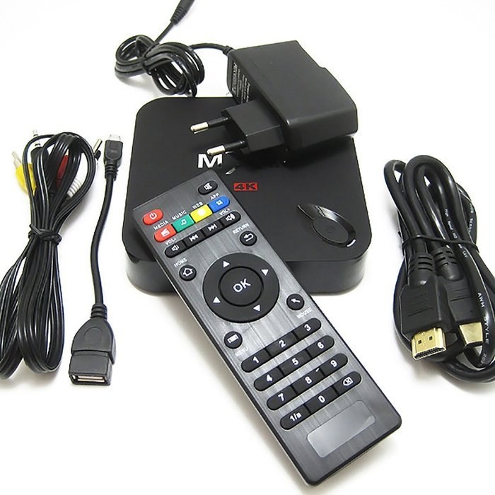JUSHENG MXIII MX3 Quad Core Amlogic S812 Cortex A9 2GB/8GB Android 4.4 TV Box Wifi 4K 3D Movie Supported Streaming... N5
