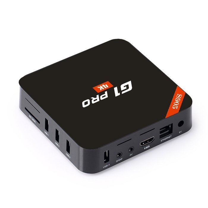 G1 PRO Amlogic S905 Android 5.1 Quad Core 64bits Smart Tv Box Support 4K Ultimate HD Kodi 16.1 Wife Google Streaming... N6