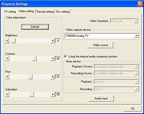 Universal Analog RF Coax RCA Video Audio To USB Converter DVR N7