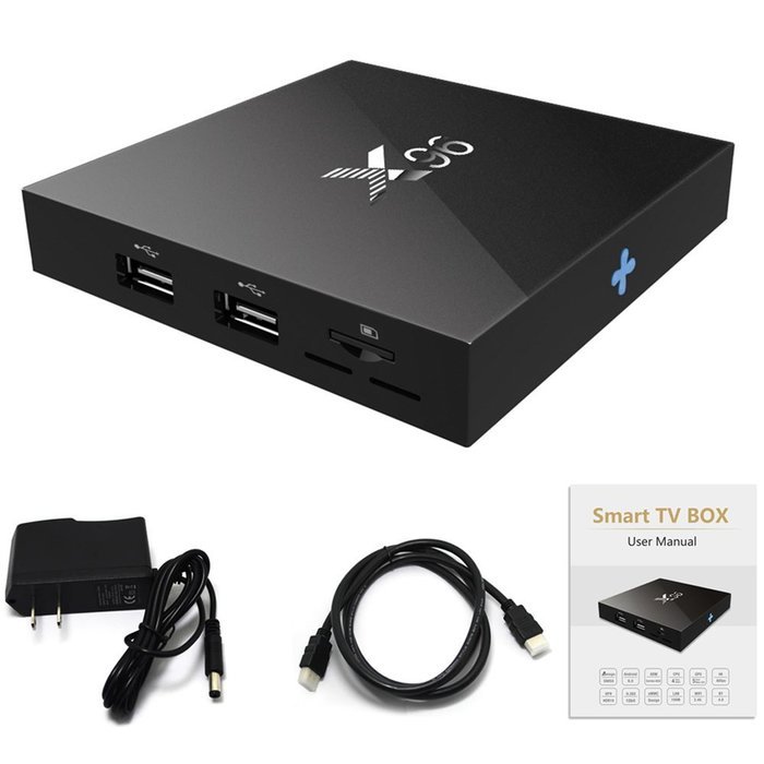 Vipwind X96 2GB 16GB Amlogic S905X Quad Core Android 6.0 Marshmallow Smart TV Box WIFI HDMI 4K Kodi Fully Loaded... N4