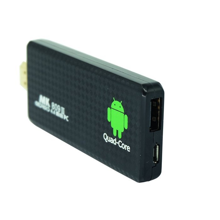 Hoxana&reg; MK809III Quad Core 2GB/16GB Streaming Media Player Android 4.4 TV Stick Wi-Fi Dongle Smart Mini PC Strong... N10