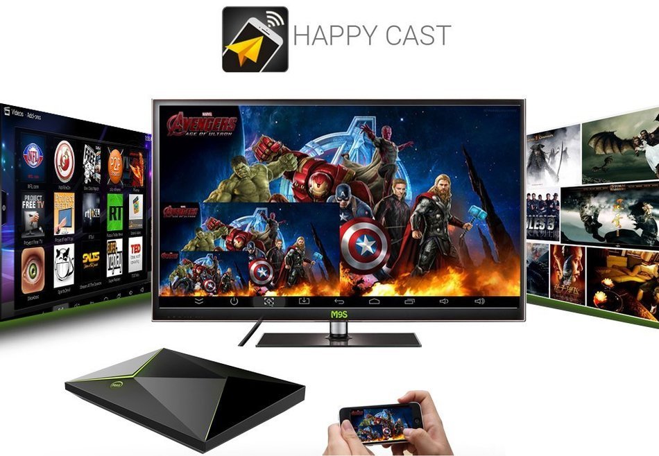 M9S Z8 TV Box S905 Quad Core 4K KODI Fully Loaded Free HD Sports Movies Streaming Player Bluetooth Enabled (2GB... N2