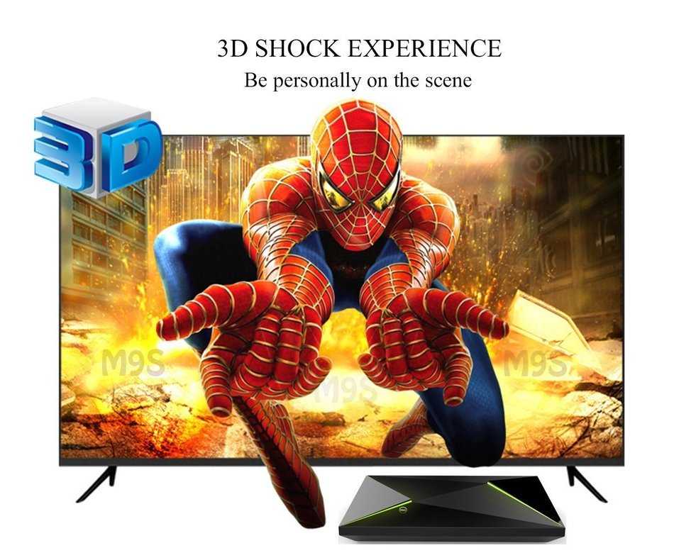 M9S Z8 TV Box S905 Quad Core 4K KODI Fully Loaded Free HD Sports Movies Streaming Player Bluetooth Enabled (2GB... N4