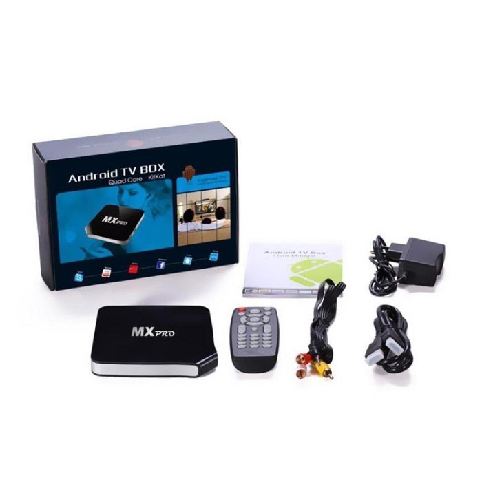 FTXJ Pro Smart TV BOX Android 4.4 Quad Core 1080P HD Kodi Wifi Media Player N5