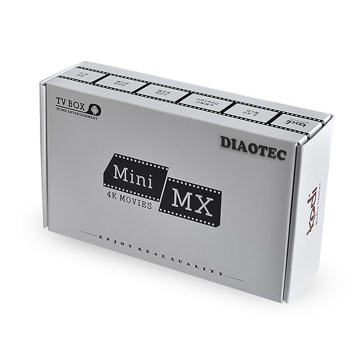 Mini MX Android TV Box, Amlogic S905 CPU Cortex-A53, Mali-450 GPU, UHD 4K2K, HEVC H.265, 1080P Streaming Media... N5