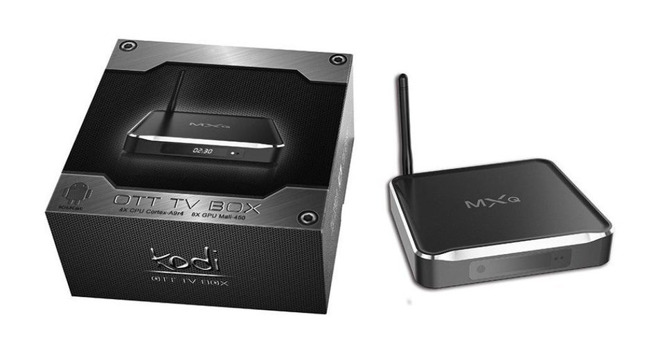 BESSKY M10 MXQ Android TV Box Amlogic S812 4.4 Quad Core 4K 3D KODI Metal with Clock N3