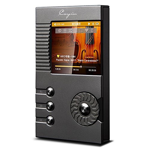 Cayin N5 High Resolution Audio Player with Hand Made Dignis Leather Case (Black) N3