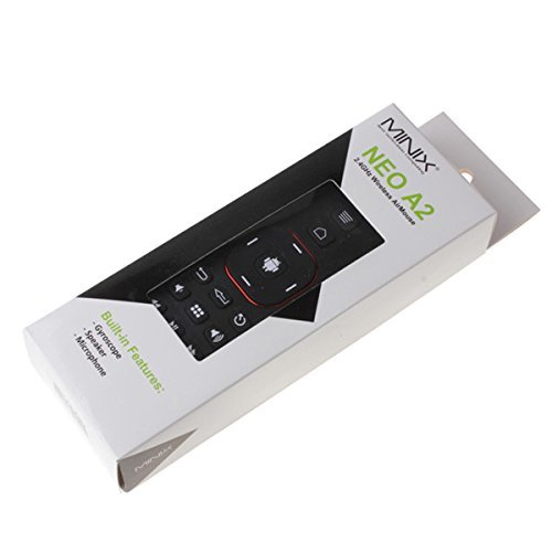 MINIX NEO A2 2.4G Wireless Gyroscope Mini Keyboard Remote Control Fly Air Mouse For MINIX NEO Series N6