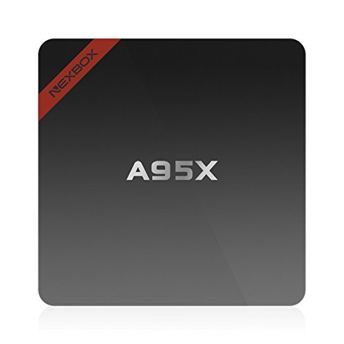 Nexbox A95X Amlogic S905X 1GB DDR3 RAM 8GB eMMC ROM Quad Core Android 6.0 4K 60fps HD Kodi 16.1 Pre-installed...