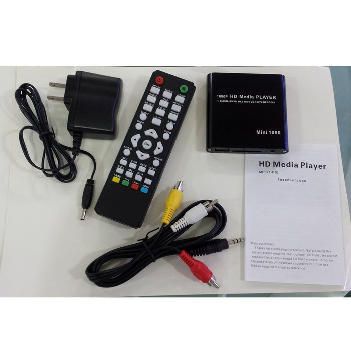 HD HDMI Media Player RMVB MKV SD SDHC USB JPEG US Plug N3