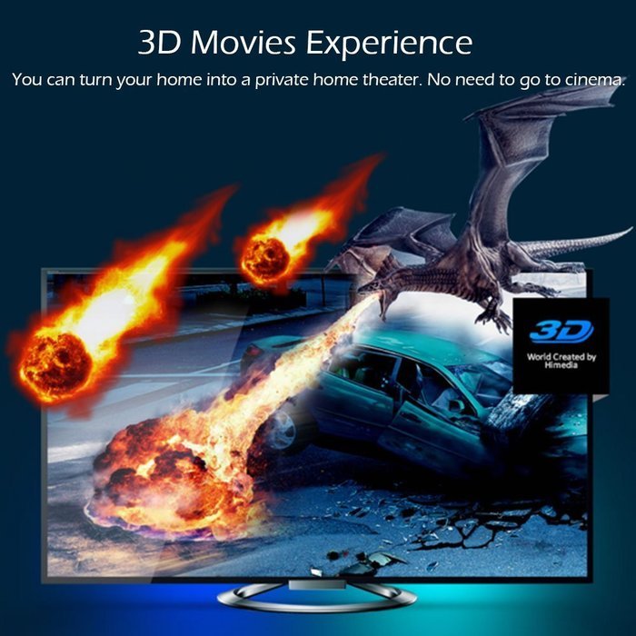 Docooler&reg; EMISH X810 Smart Android TV Box Android 5.1.1 Rockchip 3368 Octa core 64bits KODI XBMC UHD 4K 2G / 16G... N4