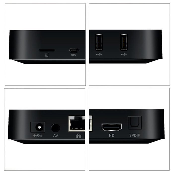 Exotic Life Quad Core Amlogic S802 Cortex A9 1GB/8GB Android 4.4 TV Box Wifi Google Smart TV Full HD Media Player... N3