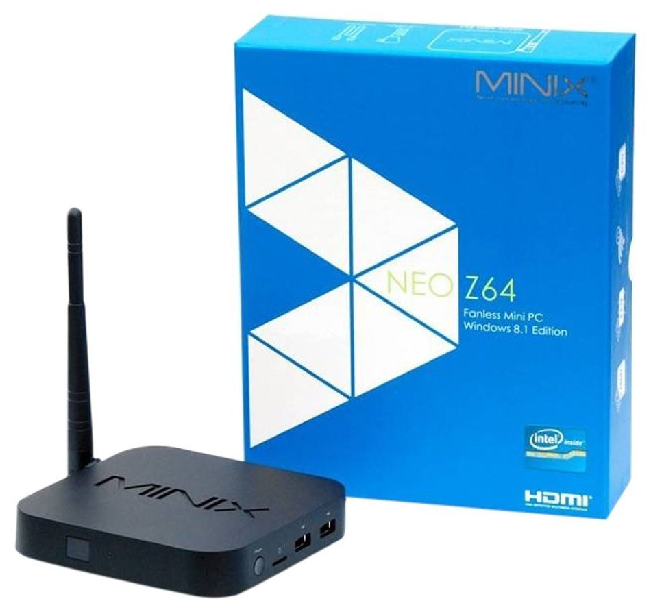 Minix Neo Z64-W Windows 8.1 Edition TV Box with HD Graphics, Black