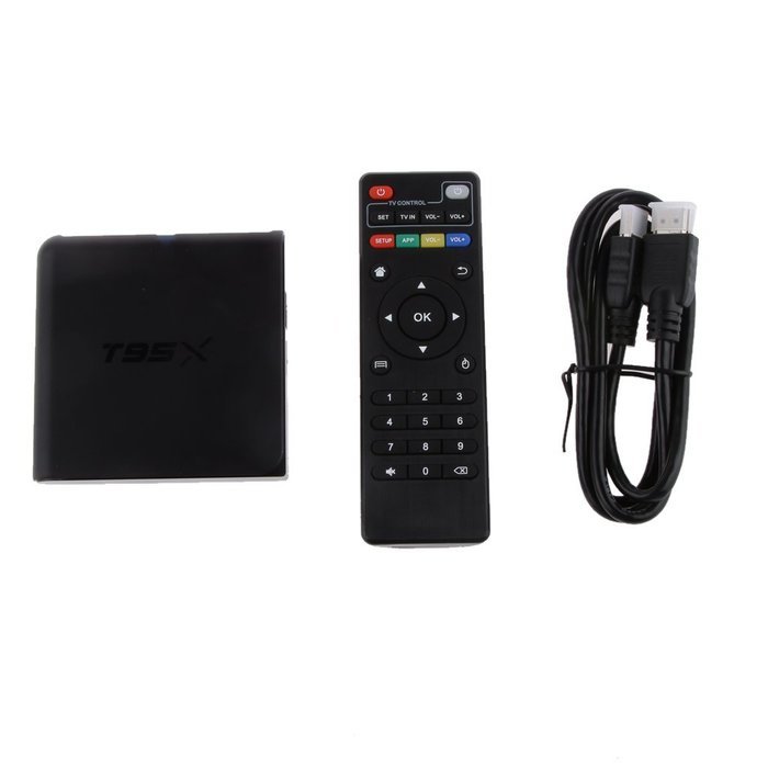 Android 6.0 Internet Smart TV Box Quad Core 2+8GB 3D 1080P FHD N6
