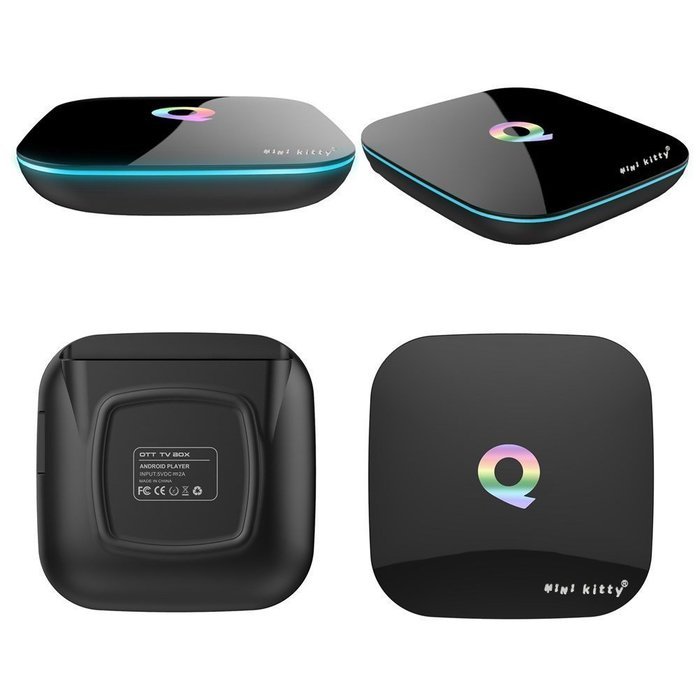 Mini Kitty-Q Box Smart TV Amlogic S905 [2GB+8GB+2K/4K]Quad Core Android 5.1 Streaming Meadia Player Android TV... N3
