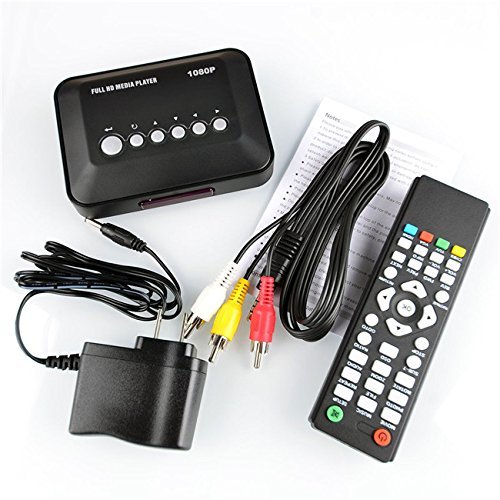 Zoostliss Multi TV Media Player HDMI 1080P Full HD Video For YPbPr USB AV SDHC MKV RM RMVB N2