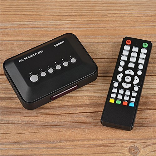 Zoostliss Multi TV Media Player HDMI 1080P Full HD Video For YPbPr USB AV SDHC MKV RM RMVB N3