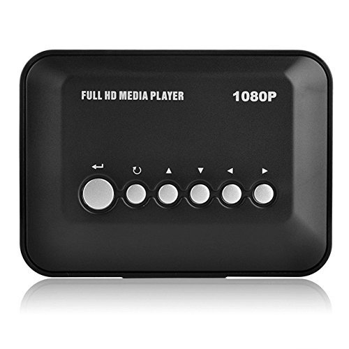 Zoostliss Multi TV Media Player HDMI 1080P Full HD Video For YPbPr USB AV SDHC MKV RM RMVB N4