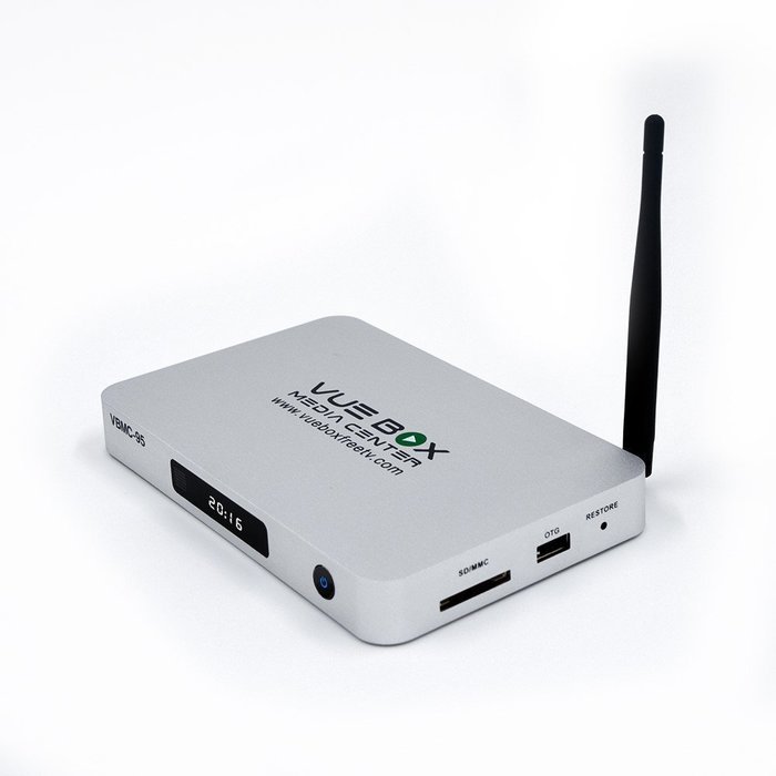 Vue Box Media Center VBMC-95, bundled with backlit Keyboard Remote Control VBRC-8L N2