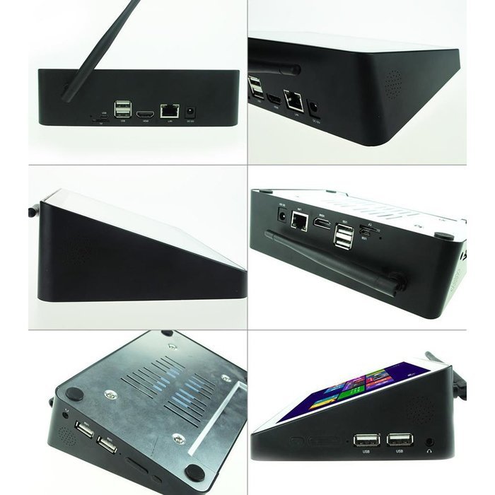 Pipo X6S Mini PC TV Box Windows 10 OS Intel Cherry Trail-Z8300 Media Player 4G RAM 64G ROM Wifi Bluetooth 4.0... N20