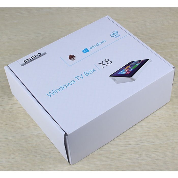 Pipo X6S Mini PC TV Box Windows 10 OS Intel Cherry Trail-Z8300 Media Player 4G RAM 64G ROM Wifi Bluetooth 4.0... N21