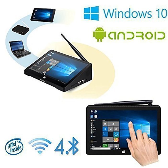 Pipo X6S Mini PC TV Box Windows 10 OS Intel Cherry Trail-Z8300 Media Player 4G RAM 64G ROM Wifi Bluetooth 4.0... N27