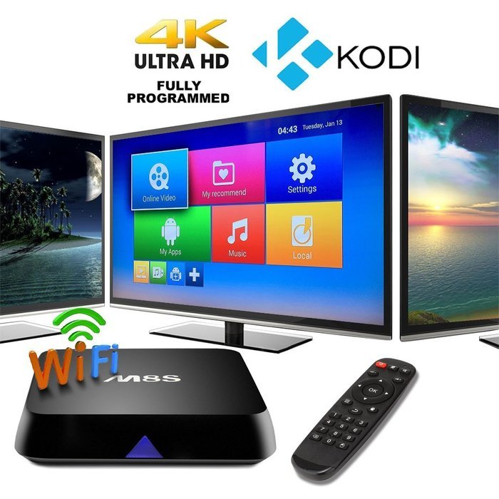 FotoFo M8s Android Tv Box Amlogic S812 Quad Core 4k Output 2gb/8gb Flash 2.4g/5g Dual Band Wifi Smart Tv Player N3