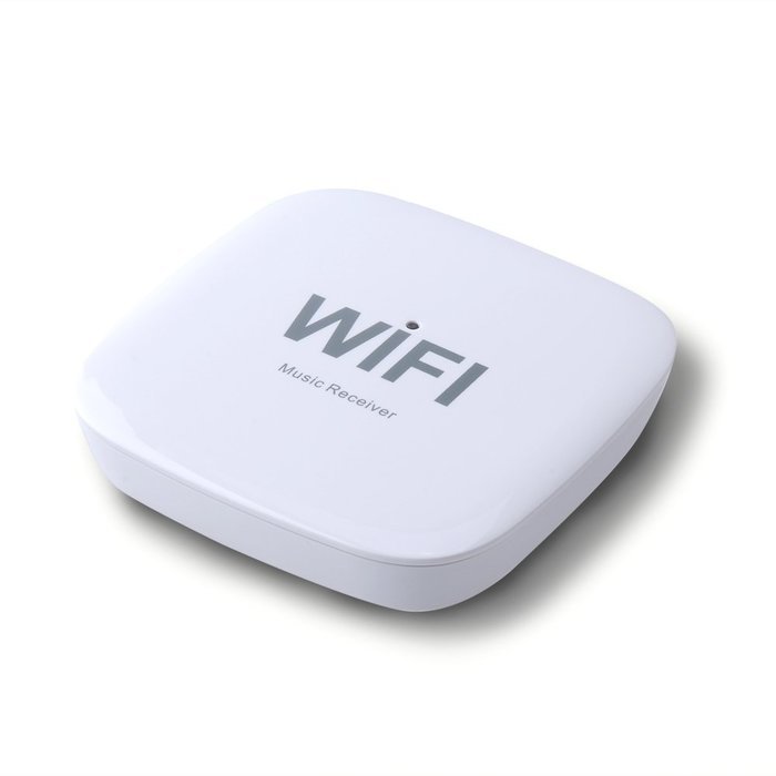Wireless WIFI DLNA Audio Music Receiver for Speaker ISO Android Cell Phone with 3.5mm jack Audio Output