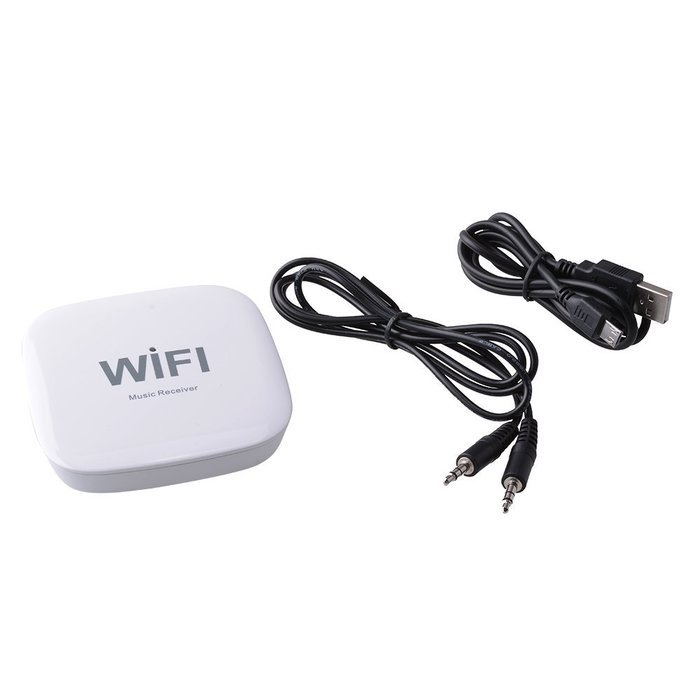 Wireless WIFI DLNA Audio Music Receiver for Speaker ISO Android Cell Phone with 3.5mm jack Audio Output N4
