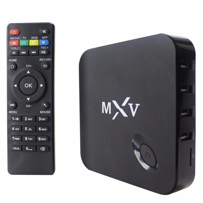 MXIII Quad Core Amlogic S802 Cortex A9 1GB/8GB Android 4.4 TV Box Wifi Google Smart TV Full HD Media Player 4K... N12