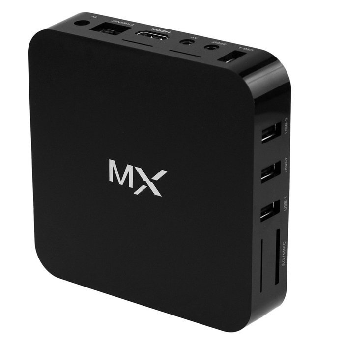 MXIII Quad Core Amlogic S802 Cortex A9 1GB/8GB Android 4.4 TV Box Wifi Google Smart TV Full HD Media Player 4K... N15