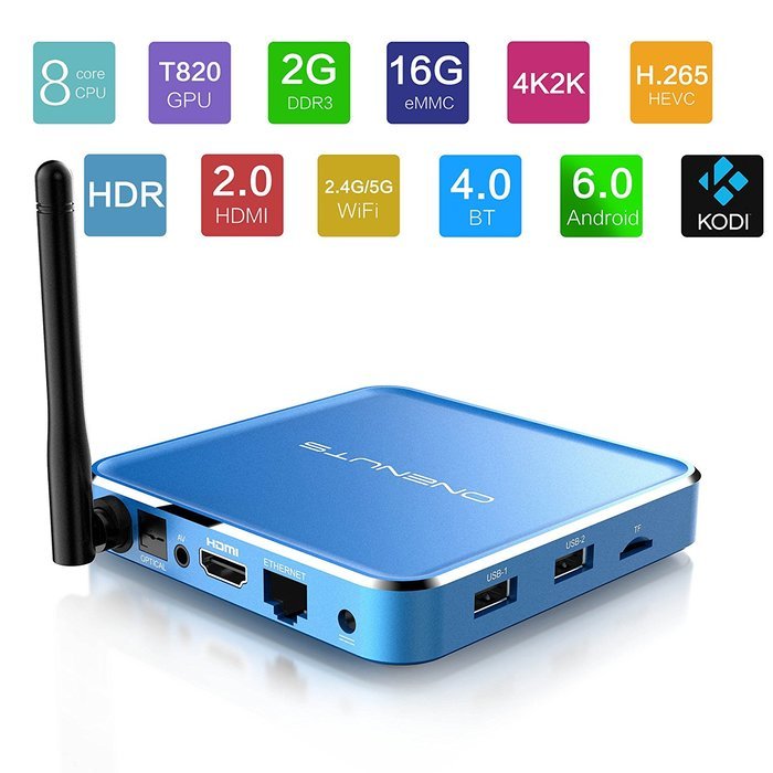 2-in-1 Octa Core Streaming Media Player & Game Android TV Box With Android 6.0 Marshmallow 2G DDR3 16G EMMC Dual-Band... N4