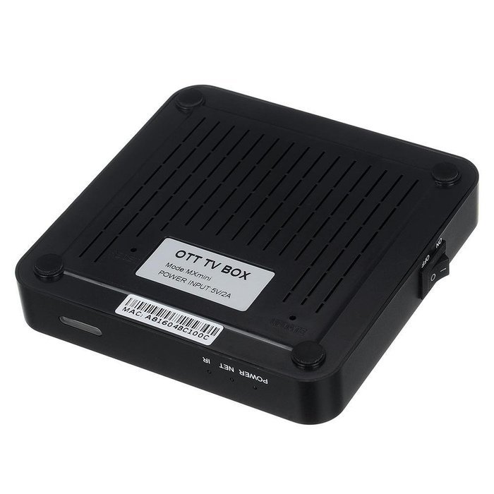 Eachbid Smart TV Box Mini PC Streaming Media Player with 1GB RAM 8GB ROM Google Android 5.1 Power Supply DC 5V... N6