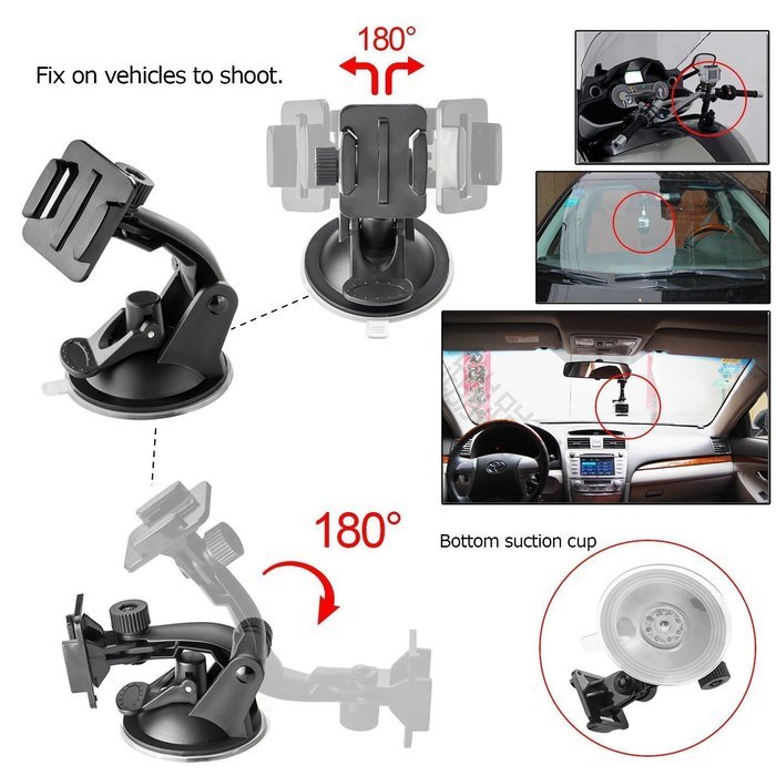 INL CM01 50-in-1 Action Camera Accessories Kits for Gopro 4/3/2/1 SJ4000 SJ5000 Accessory Bundles with Chest Harness... N4