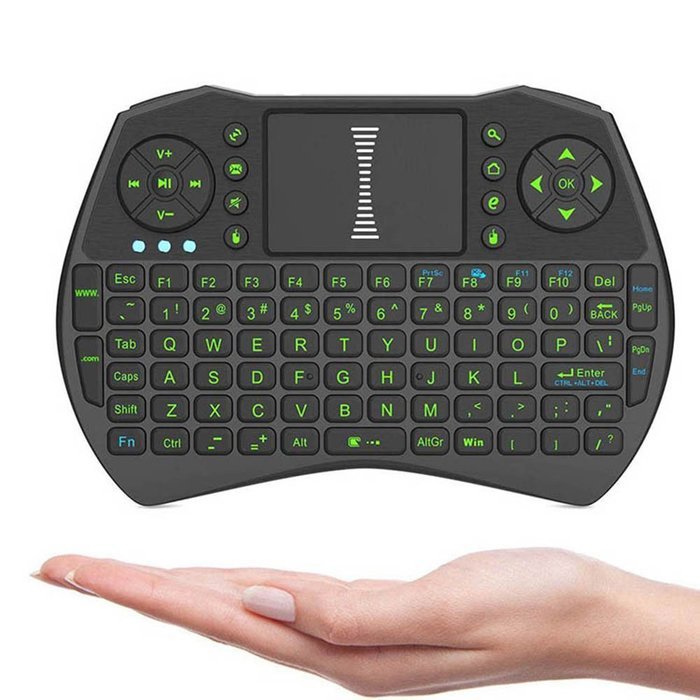 2.4GHz Portable Mini i9 KODI Wireless Keyboard Multi-media Handheld Android Keyboard for PC Google Android Smart...