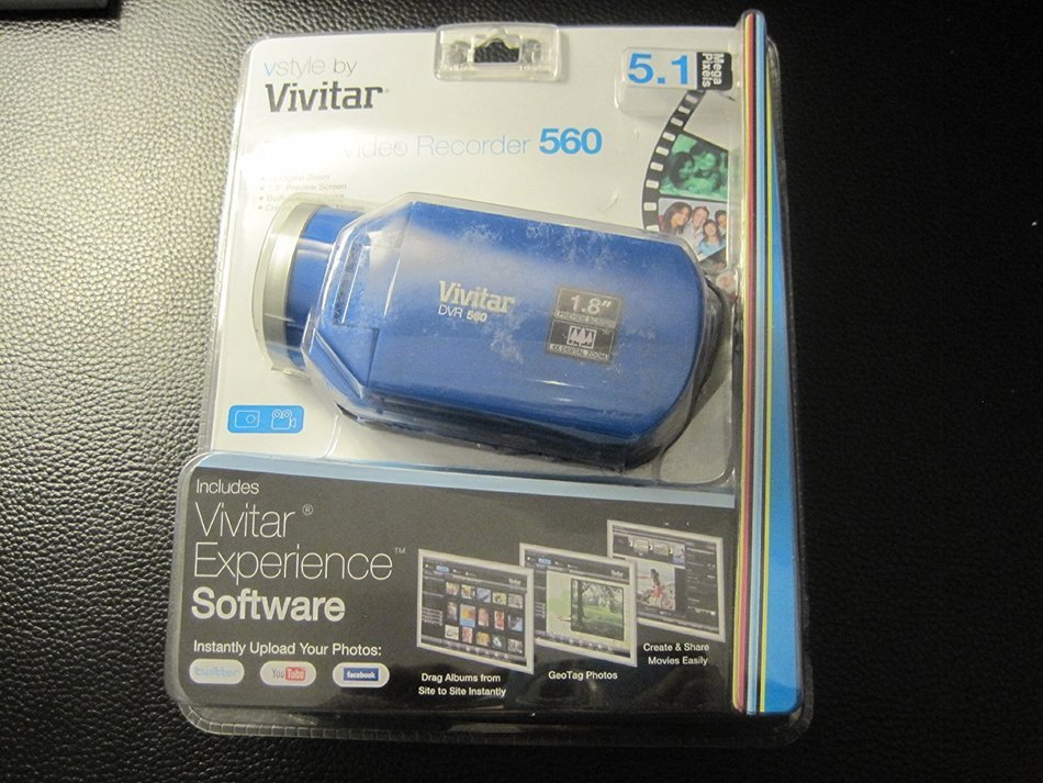 Vivicam DVR560 Blue 5.1MP Dvr 1.8IN Screen