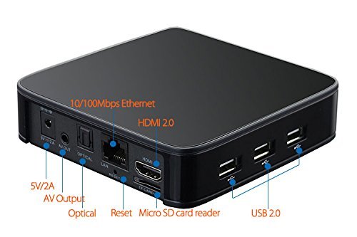 Android Tv Box Amlogic S905 1G/8G Quad Core 1080P HD Bluteeth 4.0 Streaming Media Player with 3 Port USB N2
