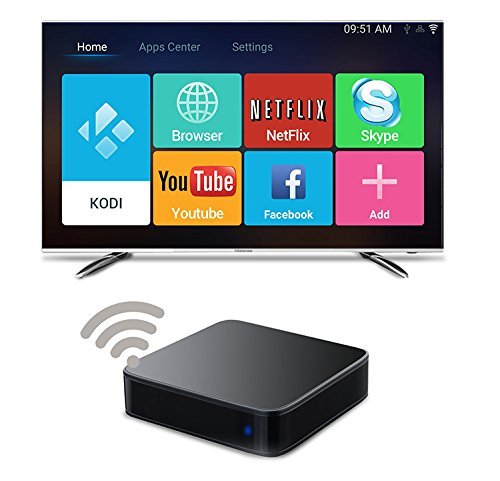 Android Tv Box Amlogic S905 1G/8G Quad Core 1080P HD Bluteeth 4.0 Streaming Media Player with 3 Port USB N4