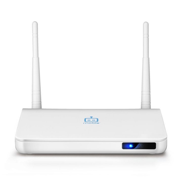 Mobie Gala TV Android Streaming TV Box Media Player Watch Online Movies with XBMC/KODI - White