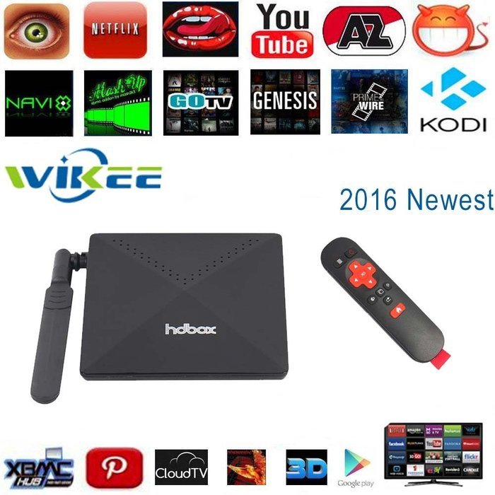 2016 Newest Popular Model WIIKEE W9 Amlogic S812 Smart Set Top 3D TV BOX fully loaded Kodi,Showbox 4K HDMI 1080p...
