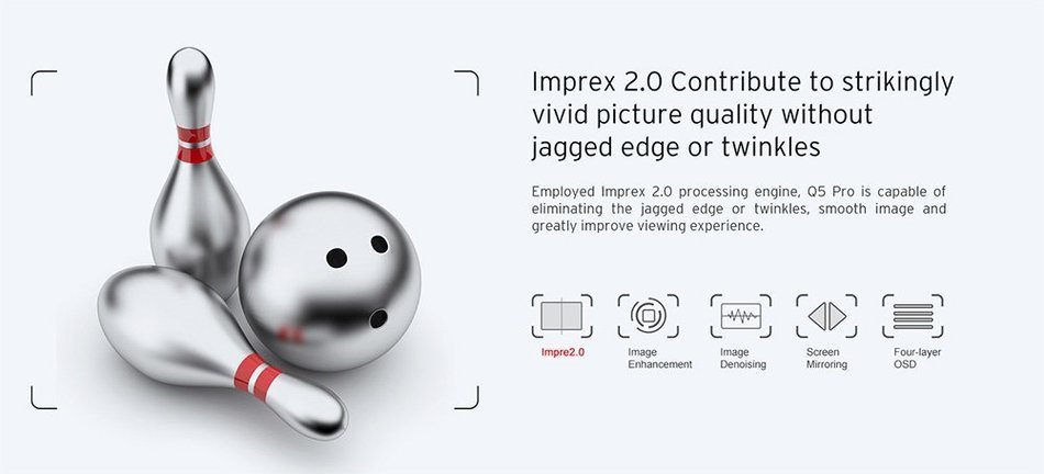 SUNKINFON HiMedia Q5 PRO High-end English Firmware Smart Android 5.1 TV Box, 3D 4K Uitra HD 10Bit H.265/HEVC 2GB... N6