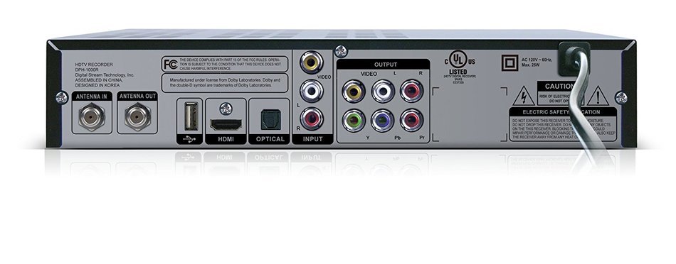 Digital Stream DPH1000R HDTV Recorder with Digital Tuner and 320 GB HDD (Black) N3