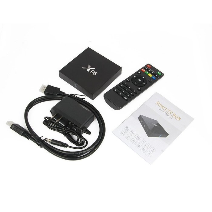 X96 Android 6.0 Marshmallow TV Box Kodi 16.1 Amlogic S905X Quad Core 1G/8G 4K 60FPS VP9 H.265 Streaming Media... N3
